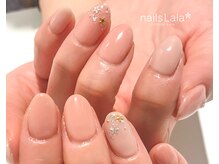 ネイルズ ララ(nails Lala)/シンプルネイル。