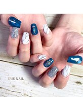 アイリーネイル(IRIE NAIL)/ジェル　手描き4本アート