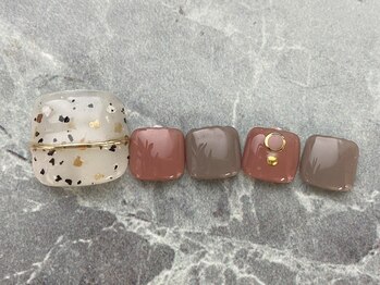 ヴァンネイル 海老名店(Van Nail)/フット定額デザイン ¥4990