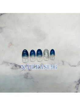 ネイルベースキュウロク(NAILBASE96)/ハーフフレンチネイル