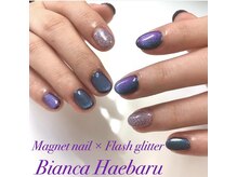 ビアンカ 沖縄南風原店(Bianca)/マグネット×フラッシュネイル