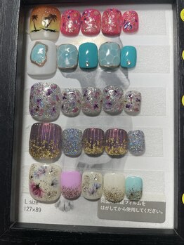 定額ネイル フット