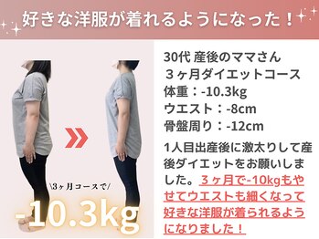整体院成裕(整体院SEIYUU)/30代 産後のママさん(痩身/骨盤)