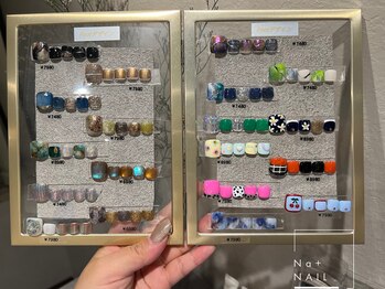 エヌエープラスネイル 葛西本店(Na+nail)/新作フットデザイン