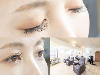 ルピナス(LUPINAS)の写真/最新技術！次世代マツエク「LEDエクステ」☆キレイな目元をキープしたい！水・汗にも強い仕上がり◎