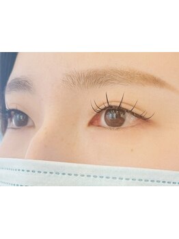 目の形にあったエクステ提案が得意