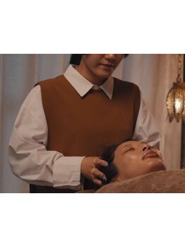 ヘッドスパで癒されたい