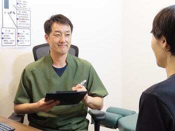 アップ 市ヶ尾整体院(UP)/施術前のカウンセリング