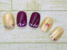ザ アール ネイル カンパニー(the R nail company)/シェラック定額アートB￥8250