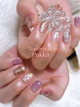 プッカ(Pukka)/*キラキラニュアンスnail*
