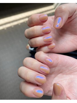 ユージューネイルルーム(UJU nail room)/ヌーディブルーミラー