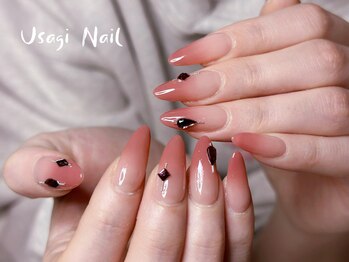 ウサギネイル 新大久保店(usagi nail)/冬ネイル