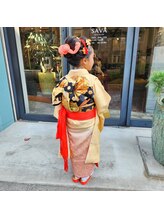サヴァ アイラッシュアンドネイル(sava)/【七五三】7歳様