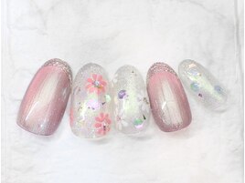 桜ネイル