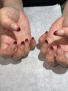 先端グラデ