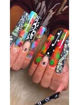 世界に一つの海外風ネイル！