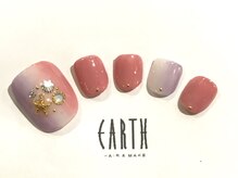 アース コアフュールボーテ 新潟中野山店 (EARTH Coiffure beaute')/夏のグラデーション ￥6500