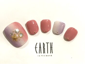 アース コアフュールボーテ 新潟中野山店 (EARTH Coiffure beaute')/夏のグラデーション ￥6500