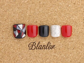 ネイルサロン ブランロール 三軒茶屋店(Blanl'or)/Foot ステンドグラスネイル
