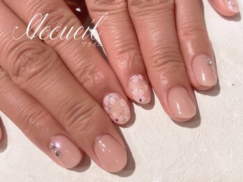 アクイユ 銀座店(ACCUEIL)/桜ネイル