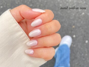 ネイルサロン ソウ 京橋店(Nail Salon Sou)/white nail