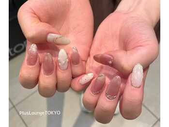 プルースラウンジ トウキョウ(Plus Lounge TOKYO)/乳白色×ちゅるんマグネット♪