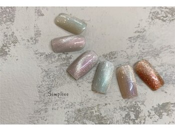 シンプリー 西荻窪店(Simpliee)/マグネットネイル ワンカラー