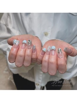 フーフロー(Fooflow)/水色ラメネイル♪