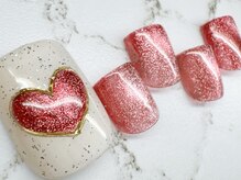 チェリーズネイル(Cherrys Nail)/フット ハートマグネットネイル