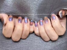 ダイアモンドネイルスタジオ 新宿店(Diamond Nail Studio)/マグネットフレンチ