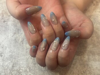 ガーデン ヘア&エステ&ネイル Garden/しずくネイル