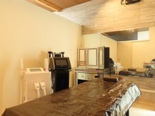 上品で清潔感のある内観をイメージしてこだわったサロン♪