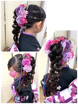 ジェイパラダイス(J-Paradise)/着付け ヘアセット 七五三