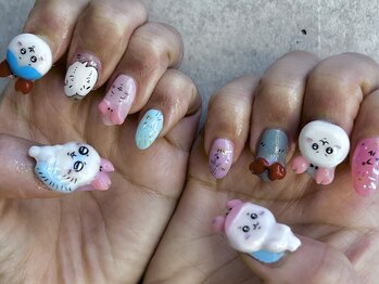 カイリ 恵比寿(KAI LI)/ちいかわネイル キャラクター