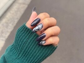 星空ニュアンスネイル