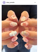 アンネイルズ(annails)/〈jr.nailist〉持ち込みデザイン