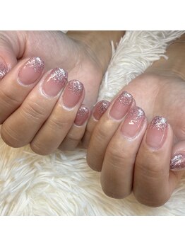 アトリエ クク(atelier cucu)/マオグラにグリッター♪