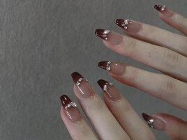 キラキラストーンxボルドー