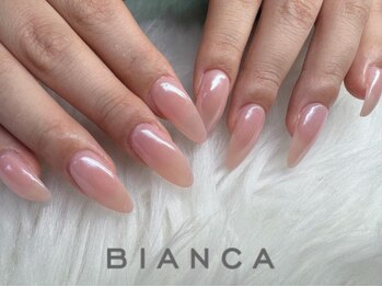 ビアンカマーレ 中野店(Bianca mare)/ピンクオーロラネイル