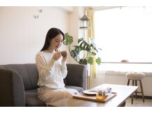 ココプレジール(Cocoplaisir)の雰囲気（施術の後は南阿蘇のハーブティーをお出ししています。）