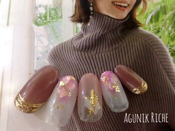 アグニークリッシェ(Agunik Riche)/【シェルネイル】
