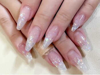 ラビング(Loving)/キラキラグラデーションスカルプ