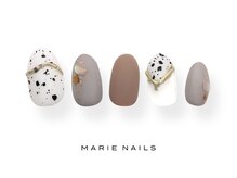 マリー ネイルズ いわきラトブ店(MARIE NAILS)/定額6,600円税込 &nbsp;うずら 1216b