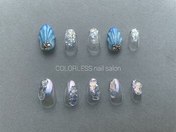 カラーレス(COLORLESS)/8月new design☆COLORLESSコース