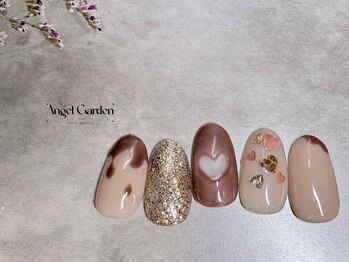 エンジェルガーデンネイル 池袋店(Angelgarden nail)/チョコネイル♪
