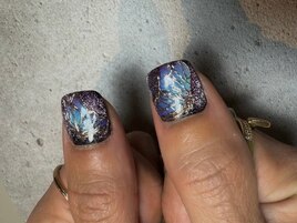 バタフライネイル