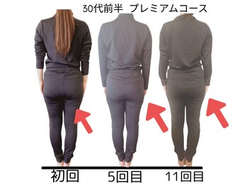 ヨサパーク ルアナ 高島店(YOSA PARK Luana)/腰おしり周り！後ろすがた別人！