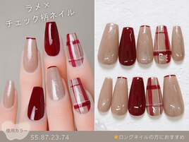 60種類から選ぶトレンドネイル