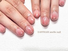 イーストハムアネーロネイル(EAST HAM anello nail)/オフィスネイル/グラデーション