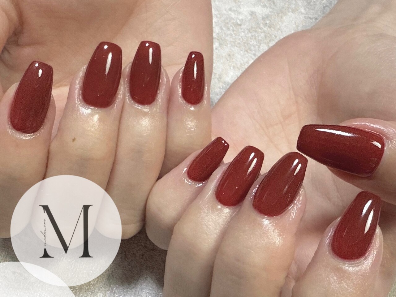 【ハンド】 うる艶ワンカラー（1色塗り）　\4480